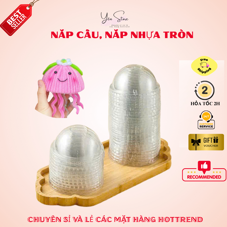 Nắp Cầu, Nắp Nhựa Tròn Làm Lồng Đèn Cá, Lồng Đèn Thỏ, Lồng Đèn Sứa Bằng Kẽm Nhung, Làm Dồ Handmade